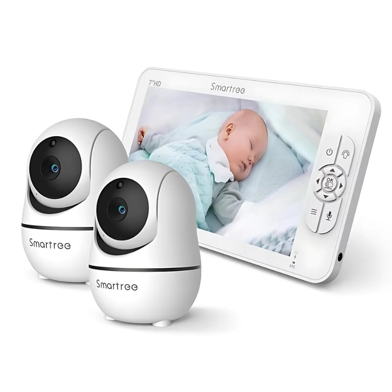 Smart Baby Monitor – 2 Cameras and Large HD Screen