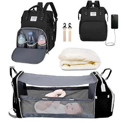 Modern 3-in-1 Changing Nappy Bag