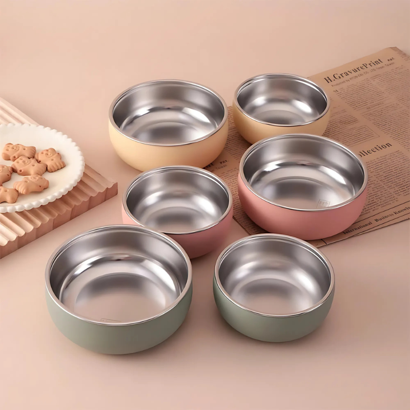 Stainless Baby Bowl Set– Safe and BPA-Free