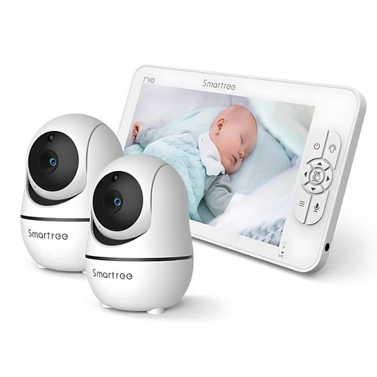 Smart Baby Monitor – 2 Cameras and Large HD Screen