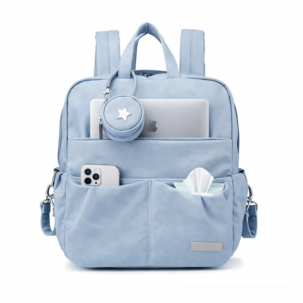 Essential Multi-Pocket Diaper Bag Backpack