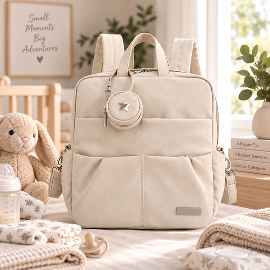 Essential Multi-Pocket Diaper Bag Backpack