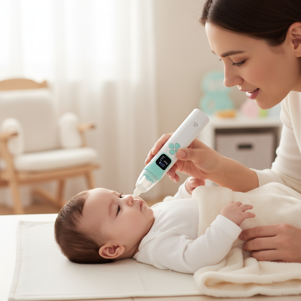 Baby Nasal Aspirator – Gentle and Safe Nose Cleaner