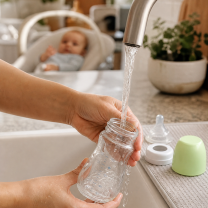 Anti-Choke Glass Baby Bottles – Safe and Easy Feeding