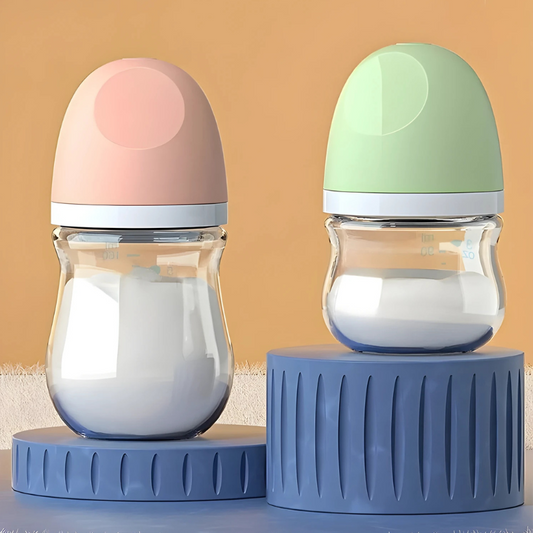 Anti-Choke Glass Baby Bottles – Safe and Easy Feeding