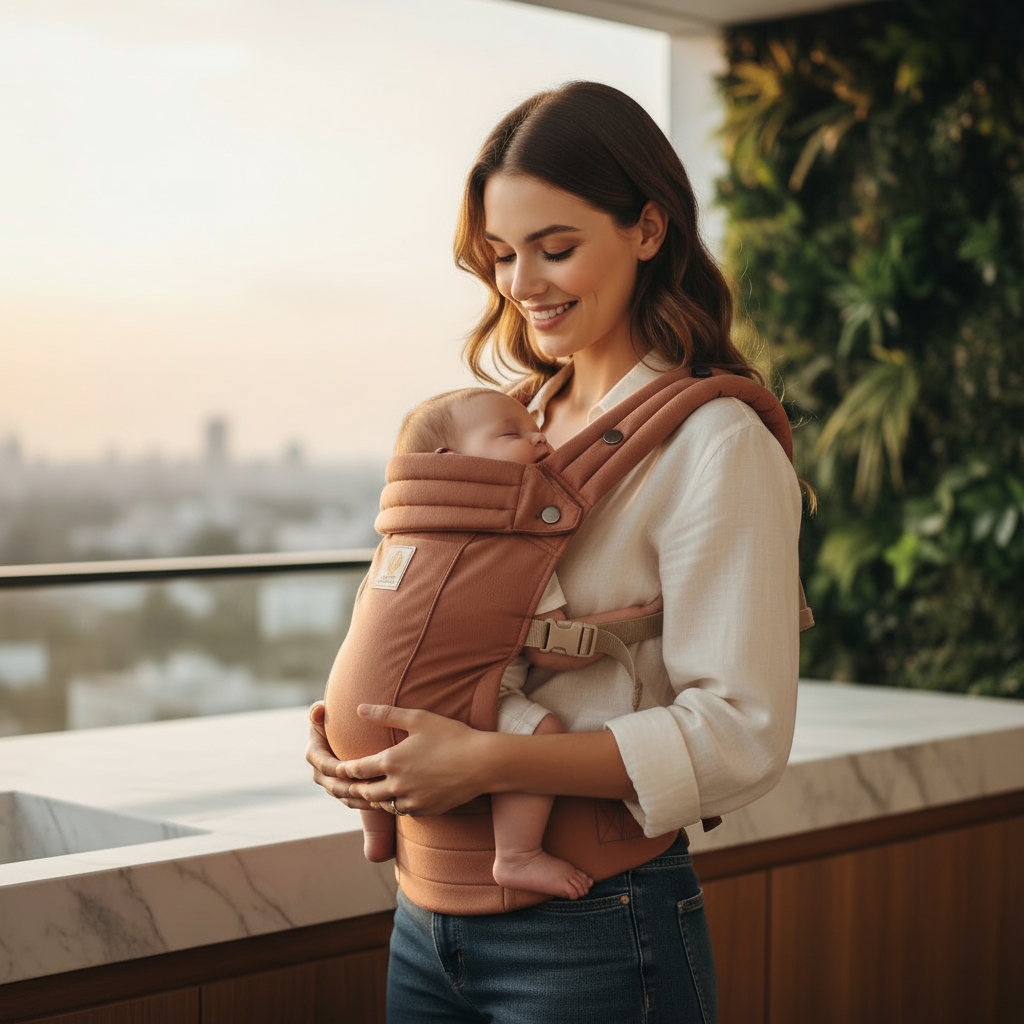 Ergonomic Baby Carrier – Versatile, Adjustable and Soft Cotton