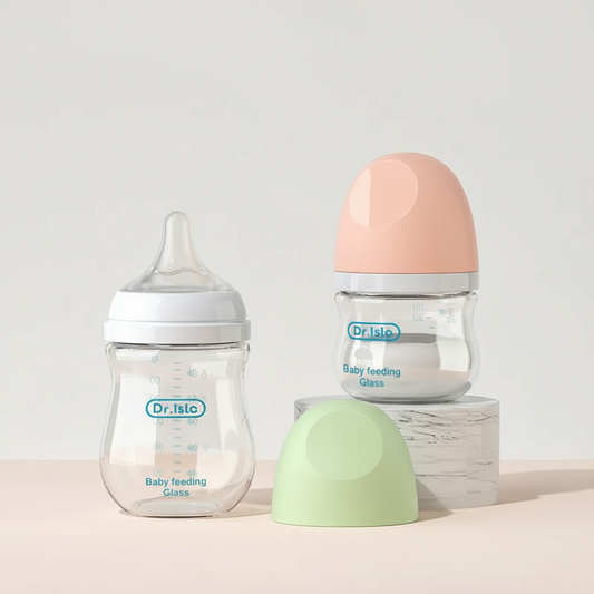 Anti-Choke Glass Baby Bottles – Safe and Easy Feeding